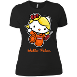 T-Shirts Black / X-Small Orange is the New Cat Women's Premium T-Shirt