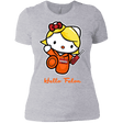 T-Shirts Heather Grey / X-Small Orange is the New Cat Women's Premium T-Shirt