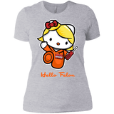 T-Shirts Heather Grey / X-Small Orange is the New Cat Women's Premium T-Shirt