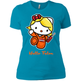 T-Shirts Turquoise / X-Small Orange is the New Cat Women's Premium T-Shirt