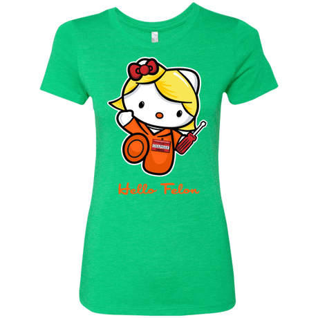 T-Shirts Envy / Small Orange is the New Cat Women's Triblend T-Shirt