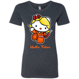 T-Shirts Vintage Navy / Small Orange is the New Cat Women's Triblend T-Shirt