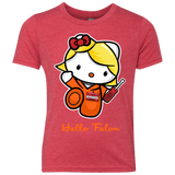 T-Shirts Vintage Red / YXS Orange is the New Cat Youth Triblend T-Shirt