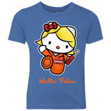 T-Shirts Vintage Royal / YXS Orange is the New Cat Youth Triblend T-Shirt