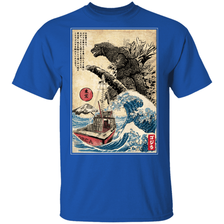 Orca in Japan Woodblock T-Shirt