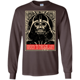 T-Shirts Dark Chocolate / S Order to the galaxy Men's Long Sleeve T-Shirt