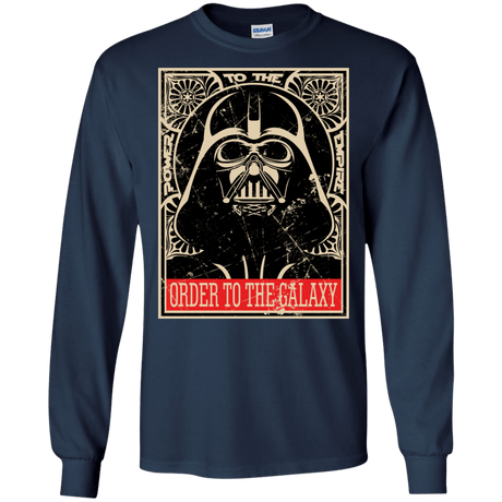 T-Shirts Navy / S Order to the galaxy Men's Long Sleeve T-Shirt