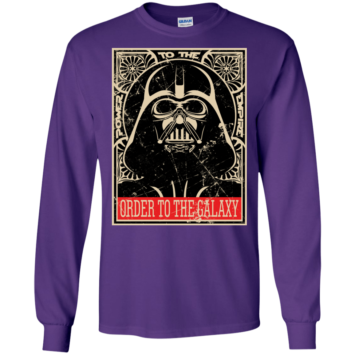 T-Shirts Purple / S Order to the galaxy Men's Long Sleeve T-Shirt