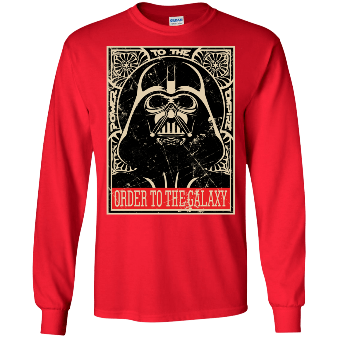 T-Shirts Red / S Order to the galaxy Men's Long Sleeve T-Shirt