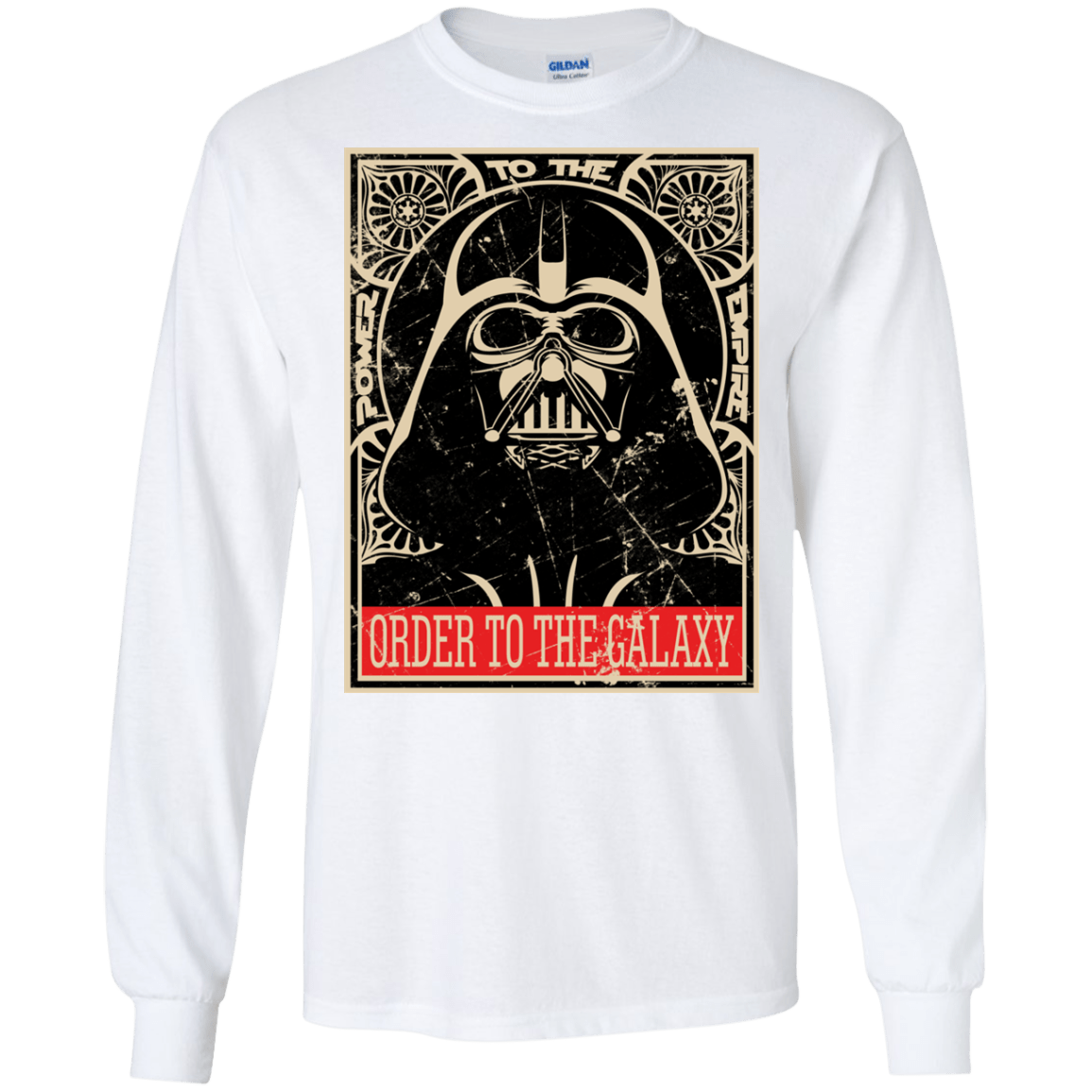 T-Shirts White / S Order to the galaxy Men's Long Sleeve T-Shirt