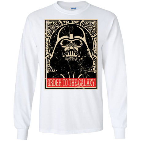 T-Shirts White / S Order to the galaxy Men's Long Sleeve T-Shirt