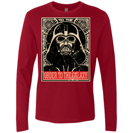 T-Shirts Cardinal / S Order to the galaxy Men's Premium Long Sleeve