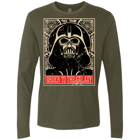 T-Shirts Military Green / S Order to the galaxy Men's Premium Long Sleeve