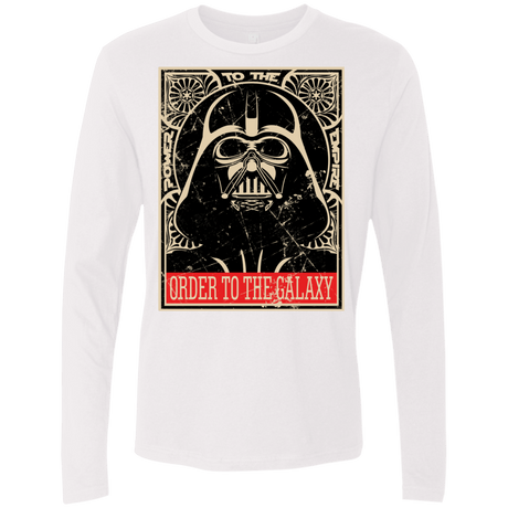 T-Shirts White / S Order to the galaxy Men's Premium Long Sleeve