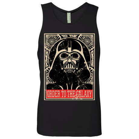 T-Shirts Black / S Order to the galaxy Men's Premium Tank Top