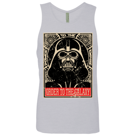 T-Shirts Heather Grey / S Order to the galaxy Men's Premium Tank Top