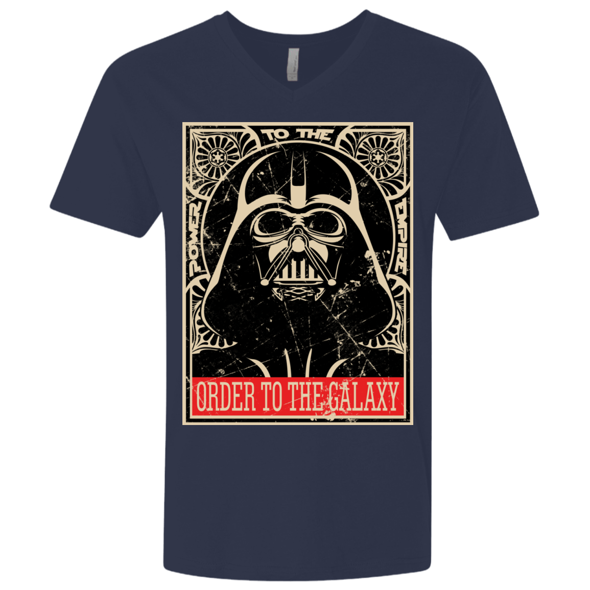 T-Shirts Midnight Navy / X-Small Order to the galaxy Men's Premium V-Neck