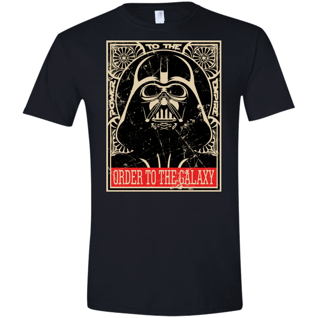 T-Shirts Black / X-Small Order to the galaxy Men's Semi-Fitted Softstyle