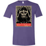 T-Shirts Heather Purple / S Order to the galaxy Men's Semi-Fitted Softstyle