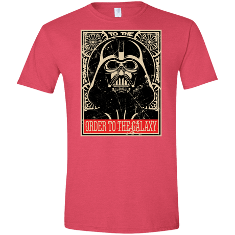 T-Shirts Heather Red / S Order to the galaxy Men's Semi-Fitted Softstyle