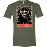 T-Shirts Military Green / S Order to the galaxy Men's Semi-Fitted Softstyle