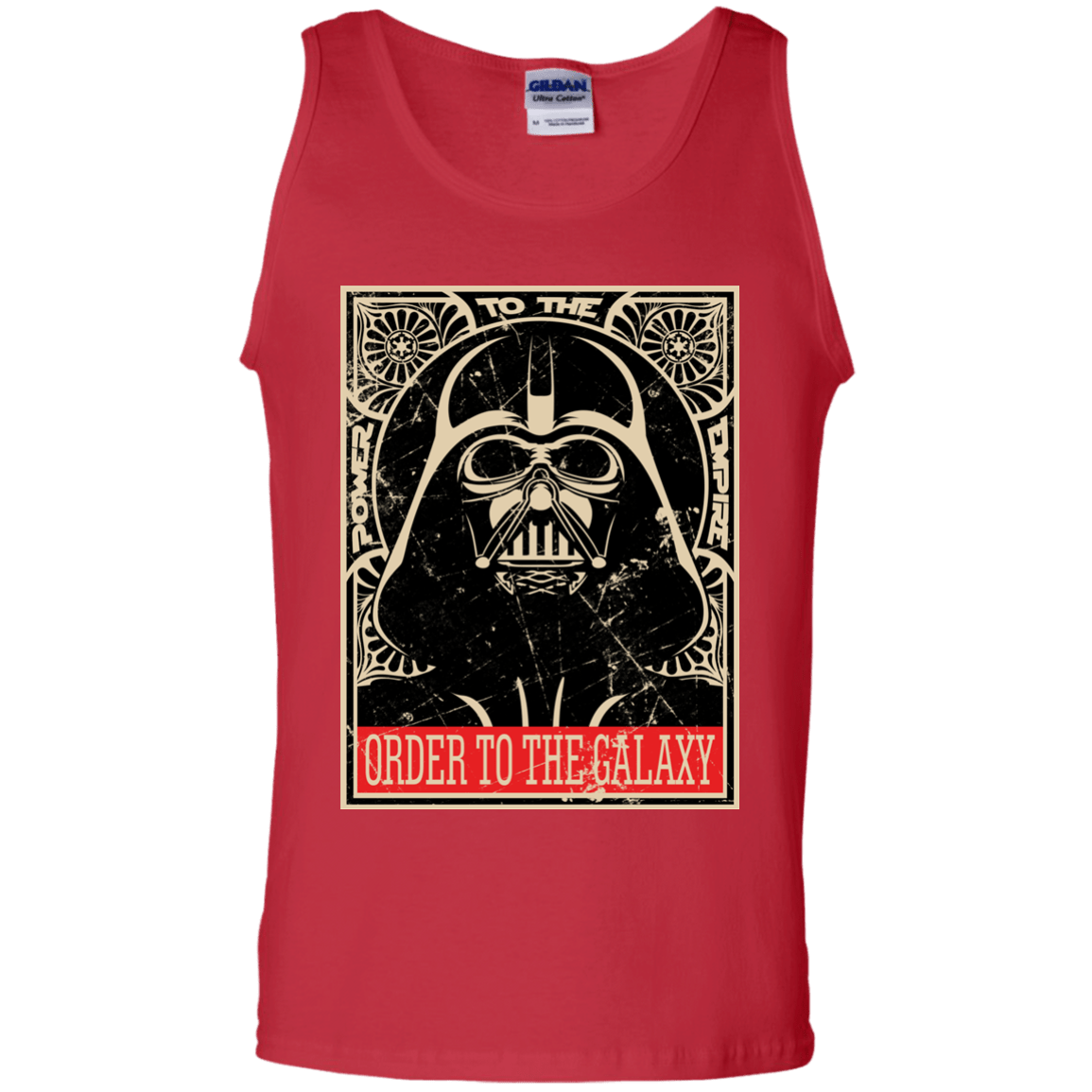 T-Shirts Red / S Order to the galaxy Men's Tank Top