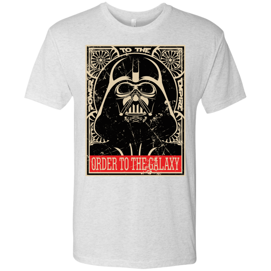 T-Shirts Heather White / S Order to the galaxy Men's Triblend T-Shirt