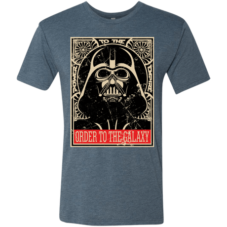 T-Shirts Indigo / S Order to the galaxy Men's Triblend T-Shirt