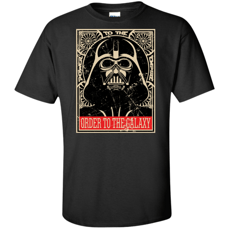 T-Shirts Black / XLT Order to the galaxy Tall T-Shirt