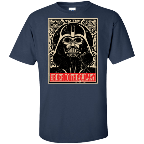 T-Shirts Navy / XLT Order to the galaxy Tall T-Shirt