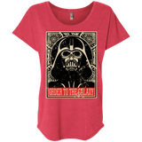 T-Shirts Vintage Red / X-Small Order to the galaxy Triblend Dolman Sleeve