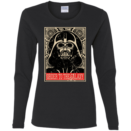 T-Shirts Black / S Order to the galaxy Women's Long Sleeve T-Shirt