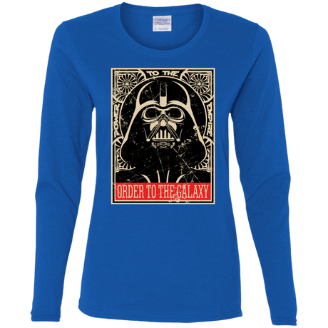 T-Shirts Royal / S Order to the galaxy Women's Long Sleeve T-Shirt