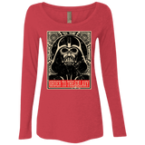 T-Shirts Vintage Red / S Order to the galaxy Women's Triblend Long Sleeve Shirt