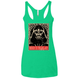 T-Shirts Envy / X-Small Order to the galaxy Women's Triblend Racerback Tank