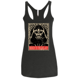T-Shirts Vintage Black / X-Small Order to the galaxy Women's Triblend Racerback Tank