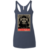 T-Shirts Vintage Navy / X-Small Order to the galaxy Women's Triblend Racerback Tank