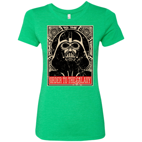 T-Shirts Envy / S Order to the galaxy Women's Triblend T-Shirt
