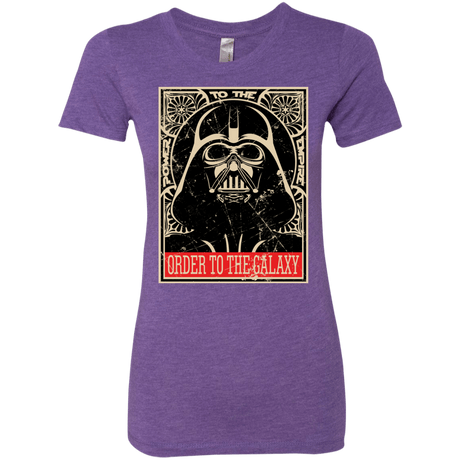 T-Shirts Purple Rush / S Order to the galaxy Women's Triblend T-Shirt
