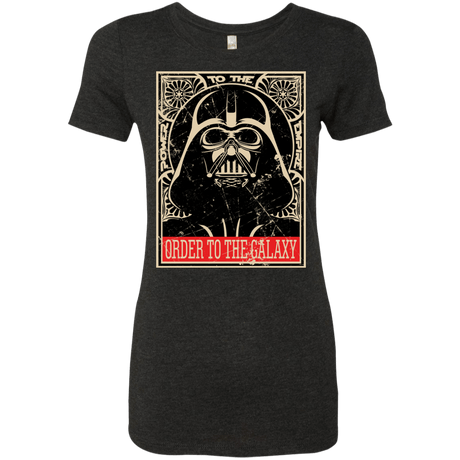 T-Shirts Vintage Black / S Order to the galaxy Women's Triblend T-Shirt