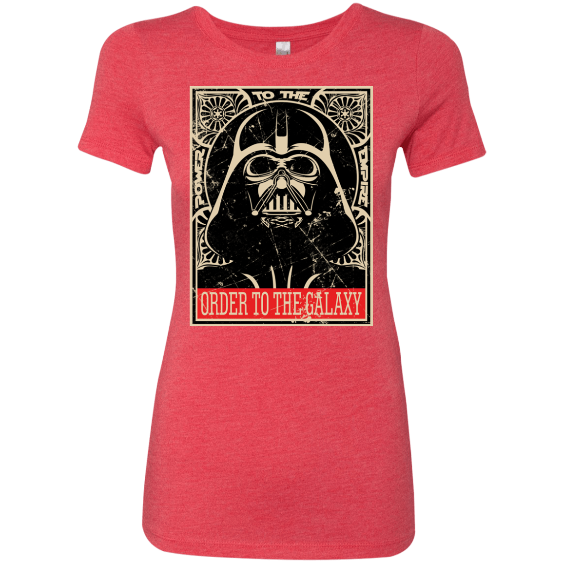 T-Shirts Vintage Red / S Order to the galaxy Women's Triblend T-Shirt