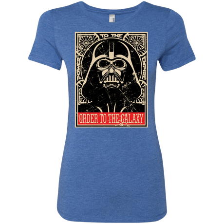 T-Shirts Vintage Royal / S Order to the galaxy Women's Triblend T-Shirt