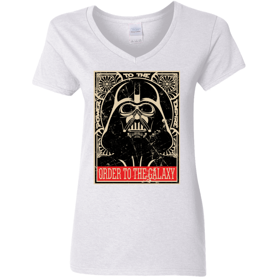 T-Shirts White / S Order to the galaxy Women's V-Neck T-Shirt
