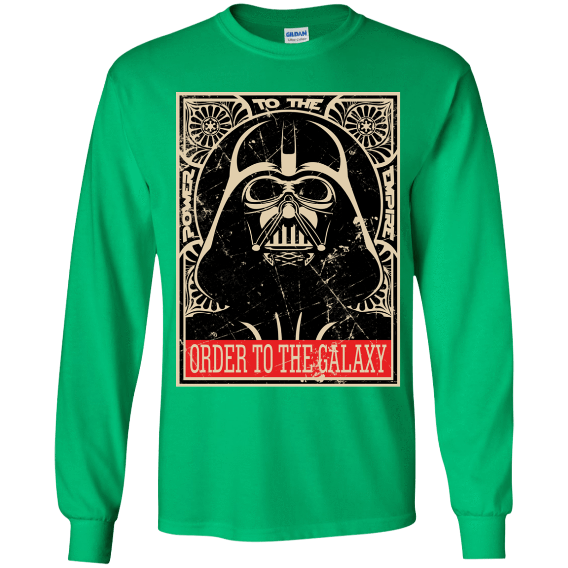 T-Shirts Irish Green / YS Order to the galaxy Youth Long Sleeve T-Shirt