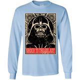 T-Shirts Light Blue / YS Order to the galaxy Youth Long Sleeve T-Shirt