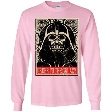 T-Shirts Light Pink / YS Order to the galaxy Youth Long Sleeve T-Shirt