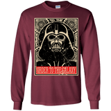 T-Shirts Maroon / YS Order to the galaxy Youth Long Sleeve T-Shirt