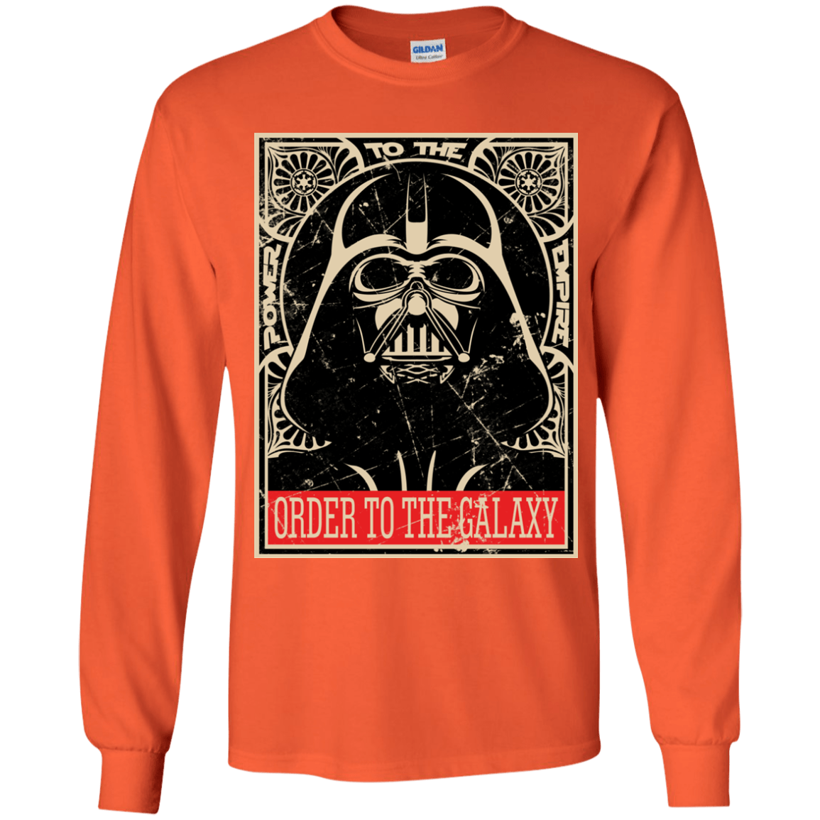 T-Shirts Orange / YS Order to the galaxy Youth Long Sleeve T-Shirt