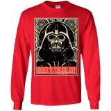 T-Shirts Red / YS Order to the galaxy Youth Long Sleeve T-Shirt