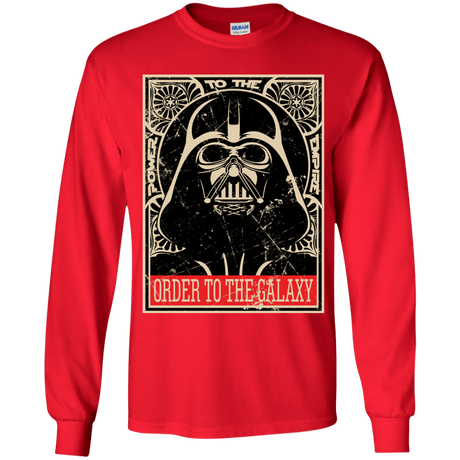 T-Shirts Red / YS Order to the galaxy Youth Long Sleeve T-Shirt